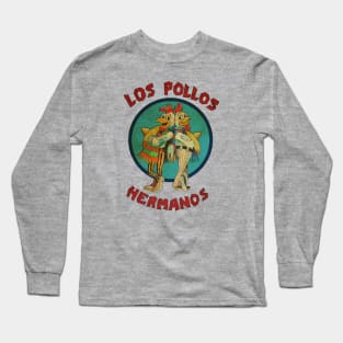 vintage los pollos hermanos Long Sleeve T-Shirt